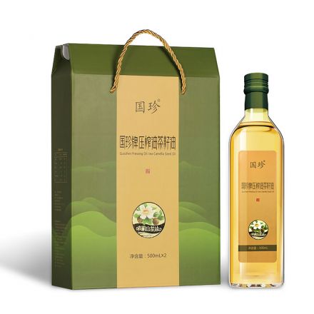 国珍<sup>®</sup>压榨油茶籽油