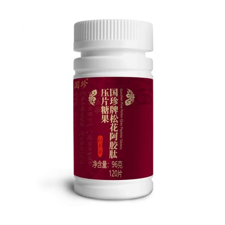 国珍<sup>®</sup>松花阿胶肽压片糖果