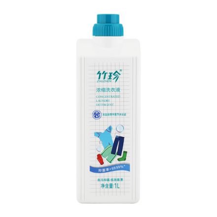 竹珍<sup>®</sup>浓缩洗衣液（2022款）
